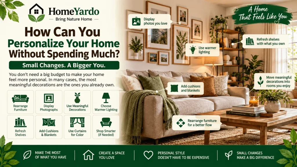 How Can You Personalize Your Home Without Spending Much