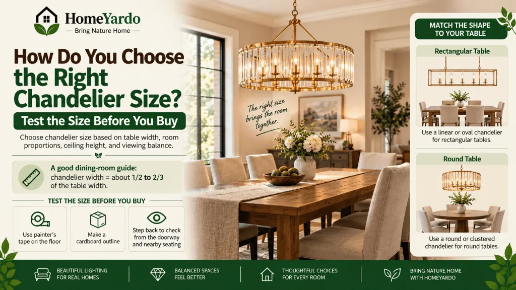 How Do You Choose the Right Chandelier Size
