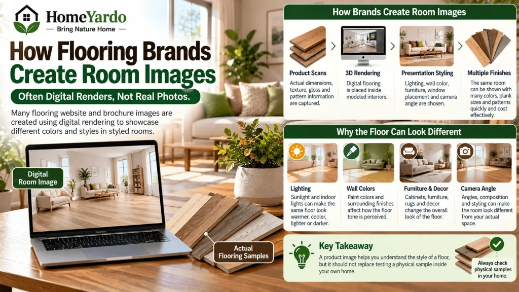 How Flooring Brands Create Room Images