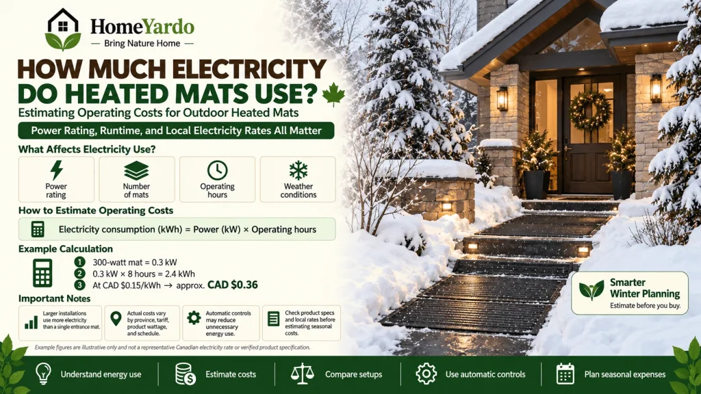 How Much Electricity Do Heated Mats Use