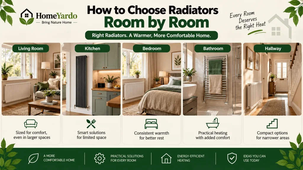 How to Choose Radiators Room by Room