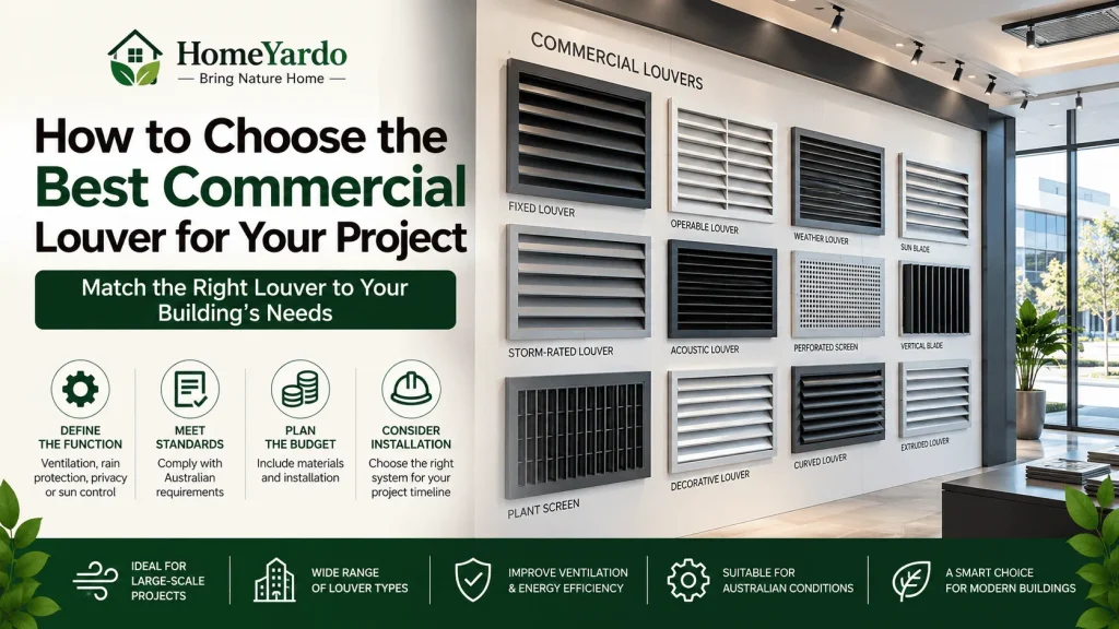 How to Choose the Best Commercial Louver for Your Project