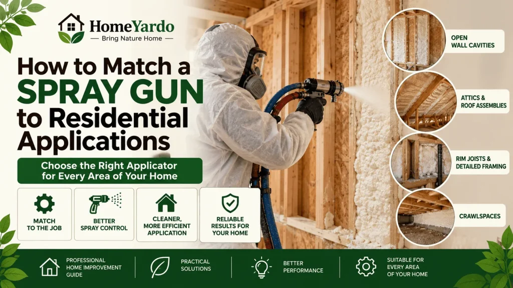 How to Match a Spray Gun to Residential Applications