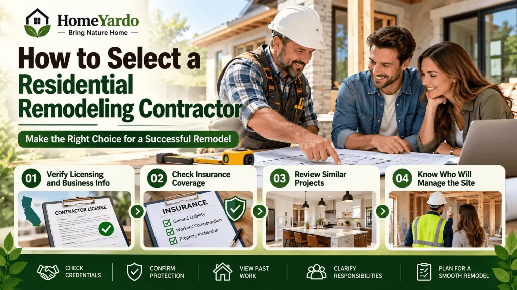 How to Select a Residential Remodeling Contractor