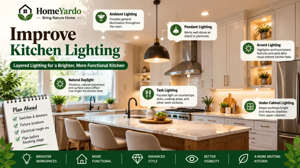 Improve Kitchen Lighting