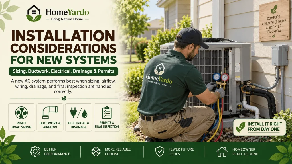 Installation Considerations for New Systems