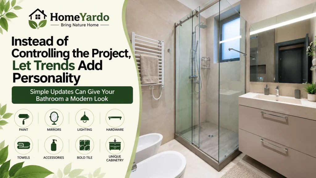 Instead of controlling the project, let trends add personality