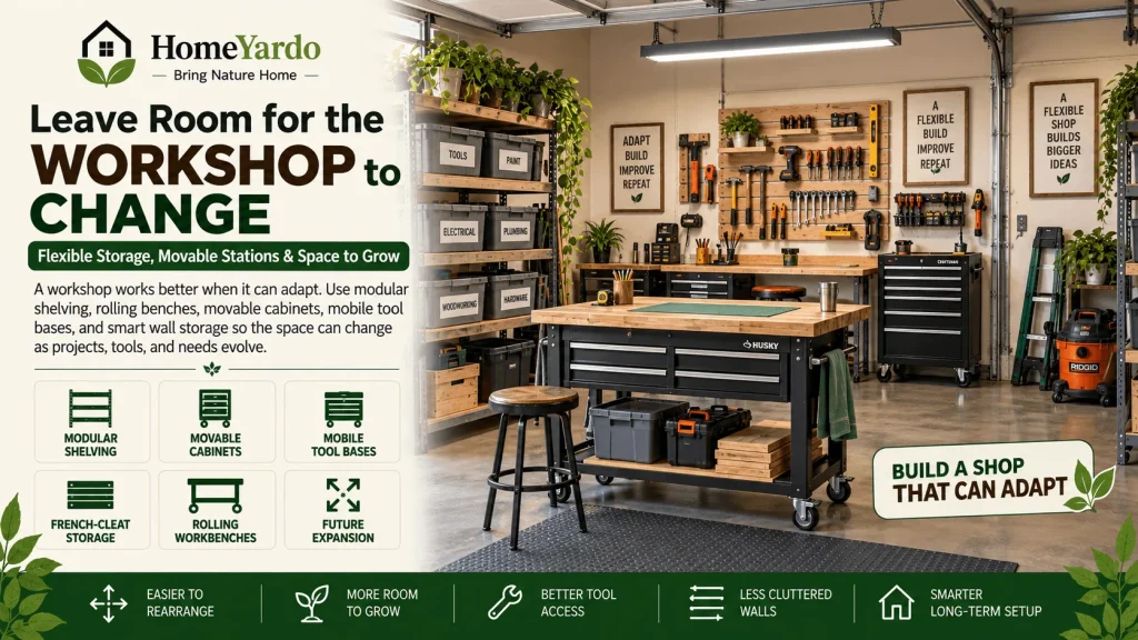 Leave Room for the Workshop to Change