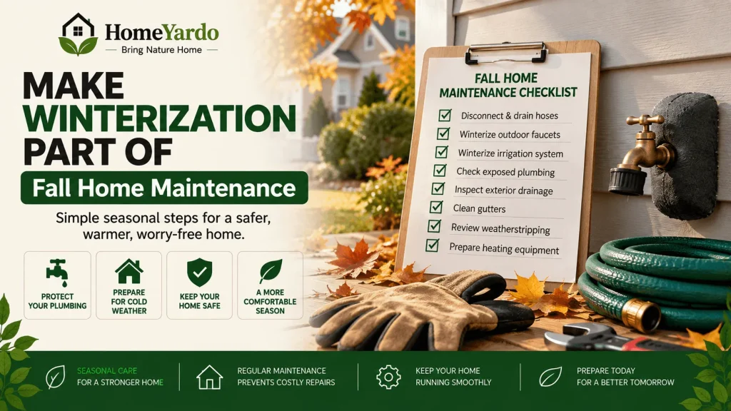 Make Winterization Part of Fall Home Maintenance