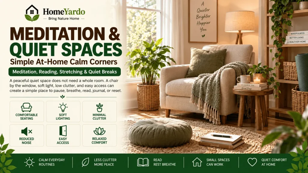 Meditation and Quiet Spaces at Home