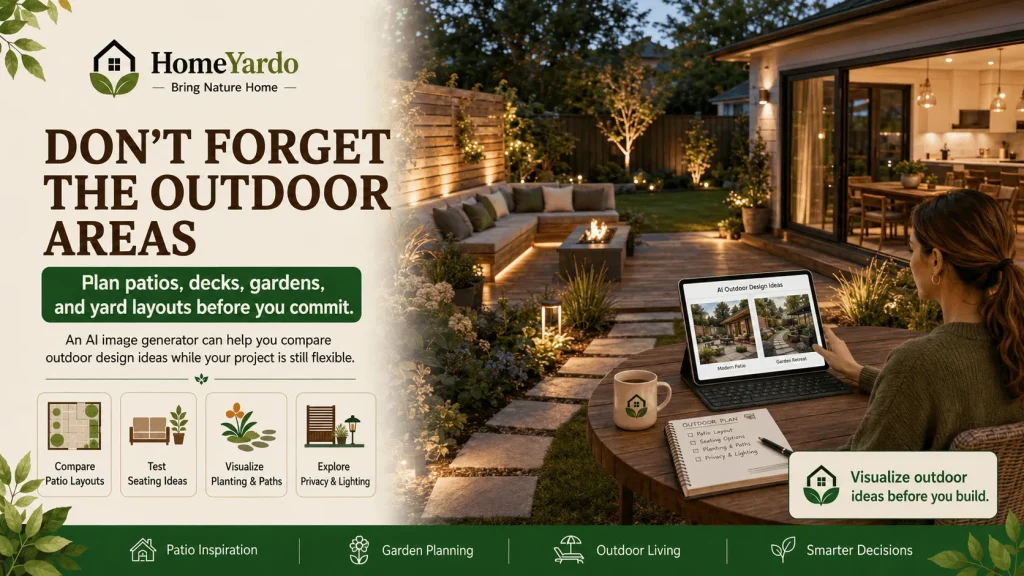 Don't Forget the Outdoor Areas