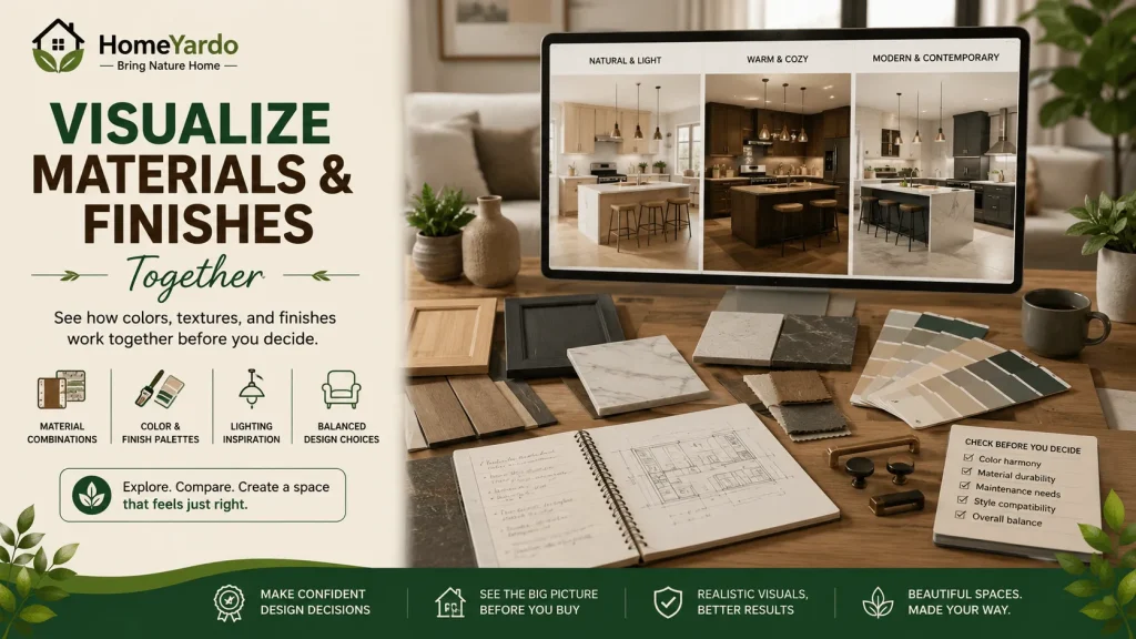 Visualize Materials And Finishes Together