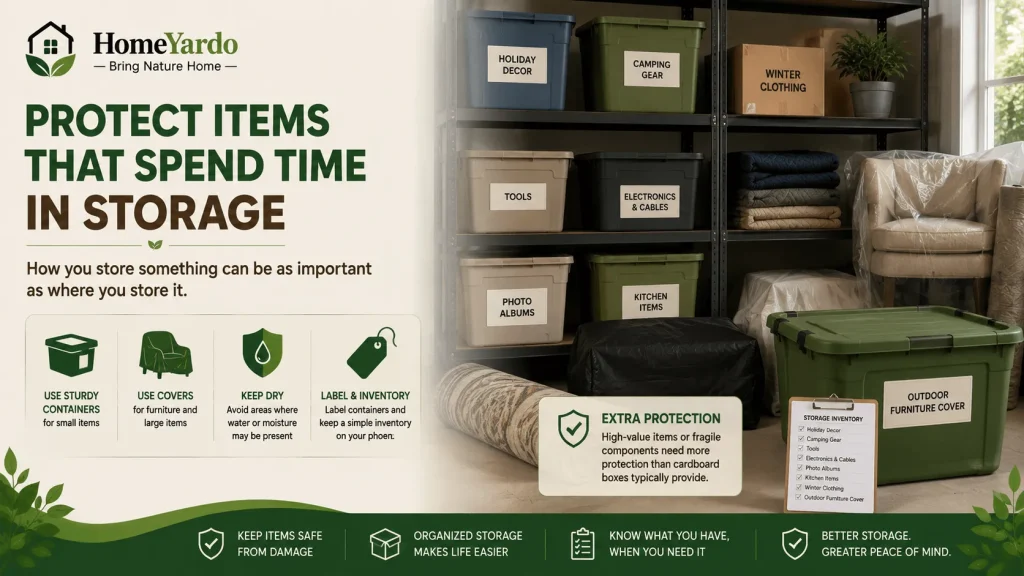 Protect Items That Spend Time In Storage