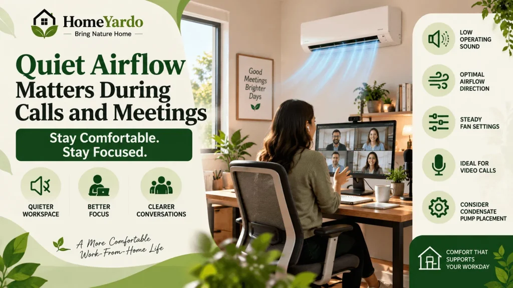 Quiet Airflow Matters During Calls and Meetings