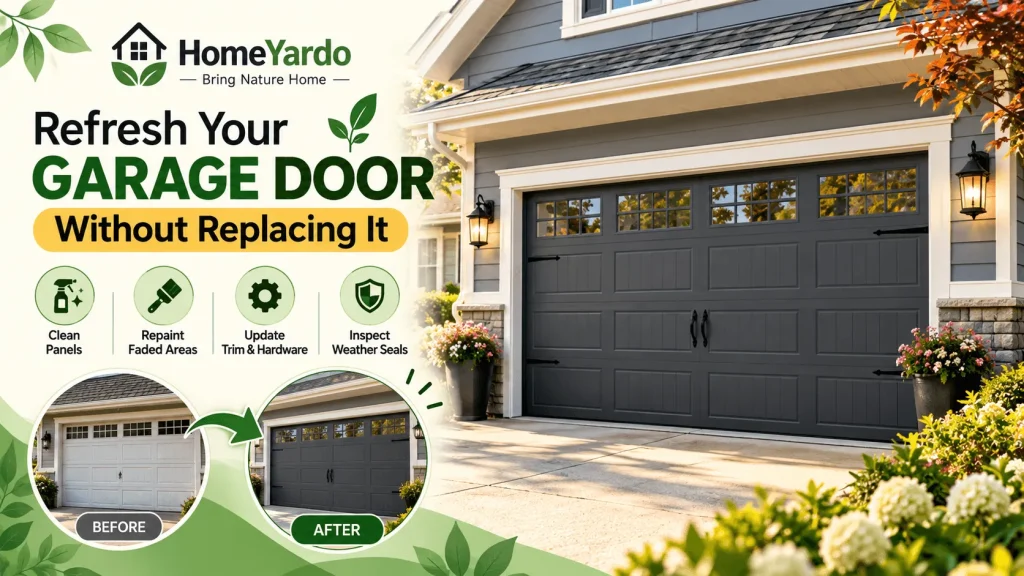 Refresh Your Garage Door Without Replacing It