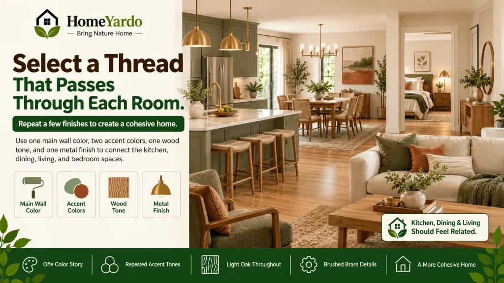 Select a Thread That Passes Through Each Room