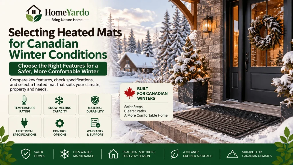 Selecting Heated Mats for Canadian Winter Conditions