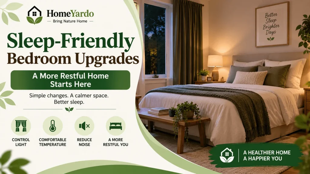 Sleep-Friendly Bedroom Upgrades