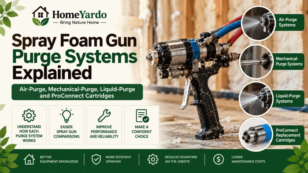 Spray Foam Gun Purge Systems Explained