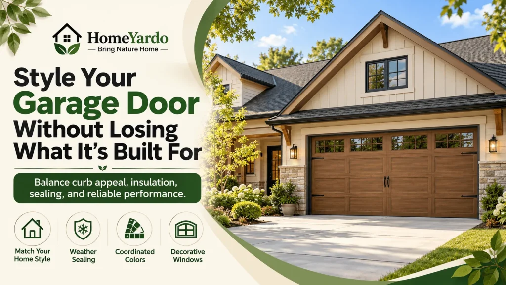 Style Your Garage Door Without Losing What It's Built For