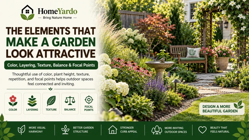 The Elements That Make a Garden Look Attractive