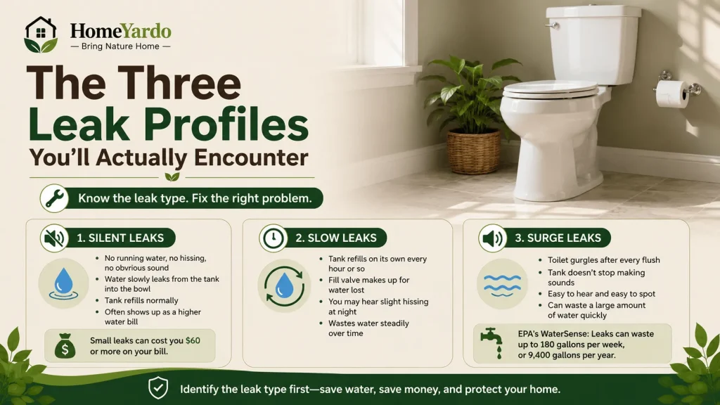 The Three Leak Profiles You'll Actually Encounter