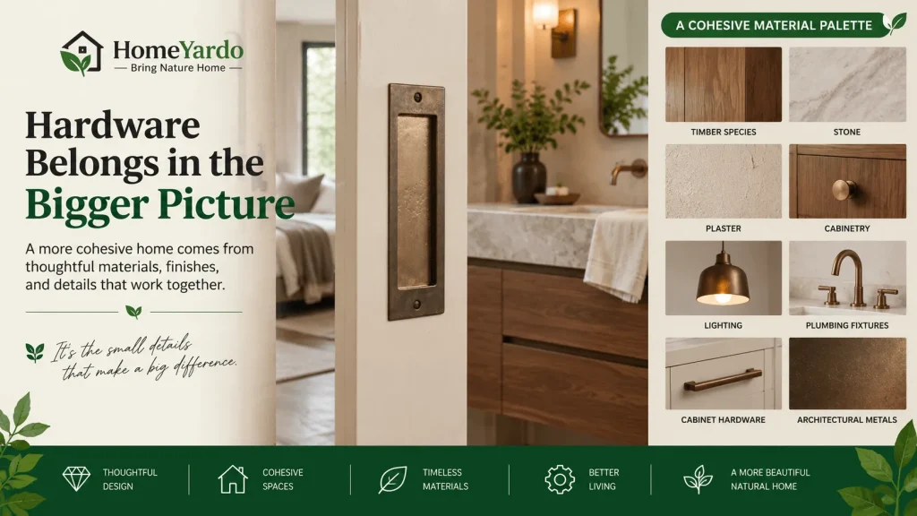 Treat Hardware as Part of the Material Palette