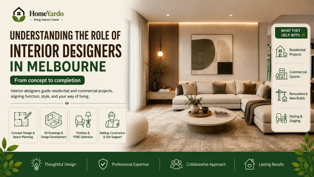 Understanding the Role of Interior Designers in Melbourne