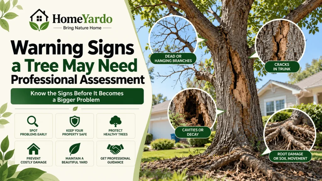 Warning Signs a Tree May Need Professional Assessment