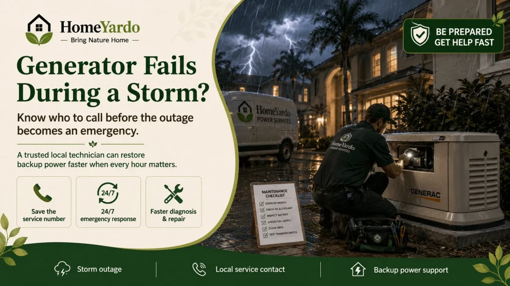 What Happens When the Generator Fails During a Storm