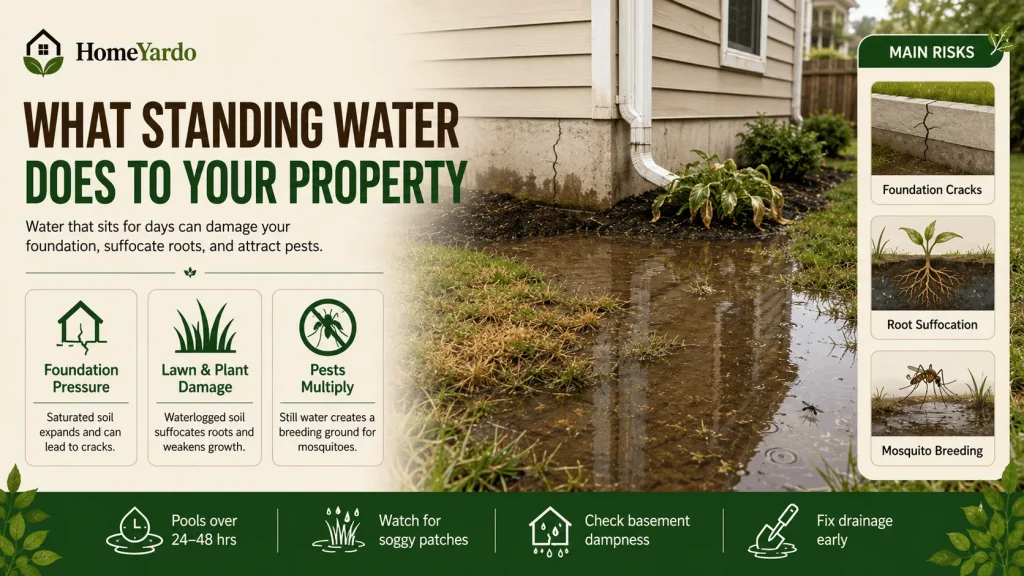 What Standing Water Is Really Doing to Your Property