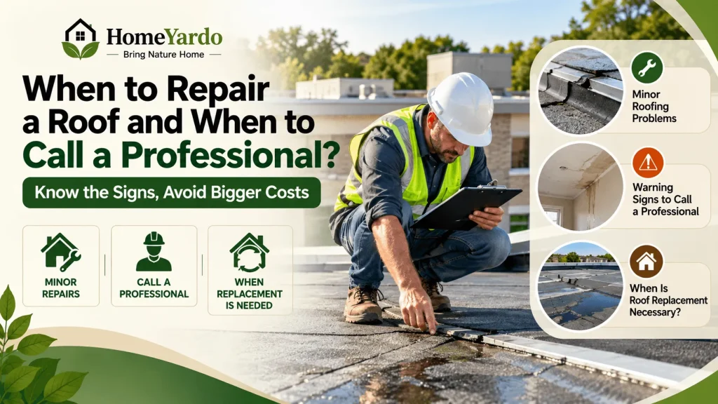 When Should You Repair a Roof and When Should You Call a Professional