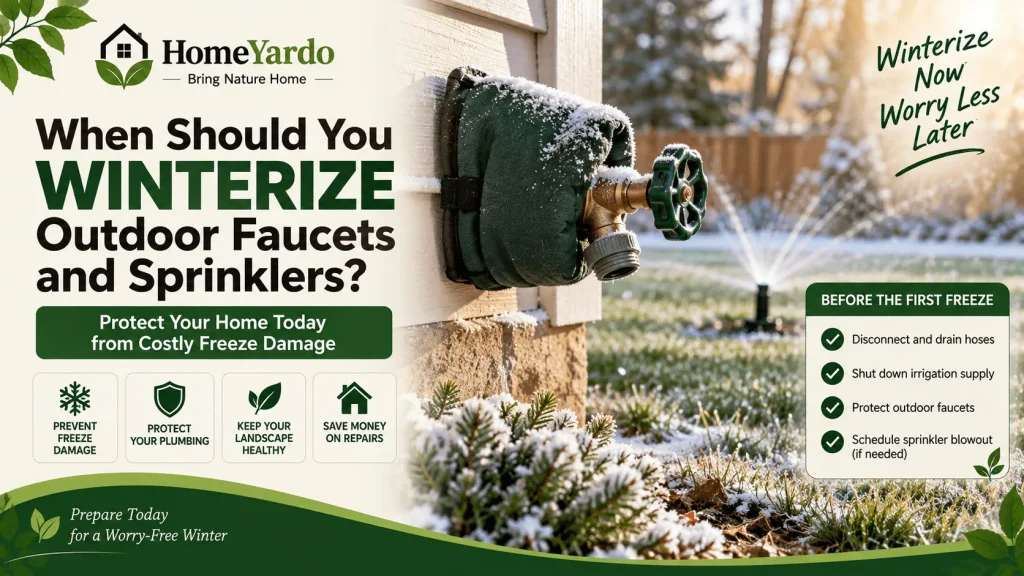 When Should You Winterize Outdoor Faucets and Sprinklers