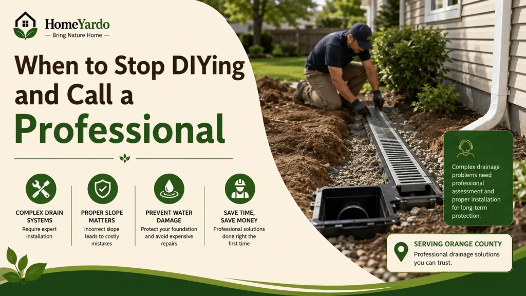 When to Stop DIYing and Call a Professional
