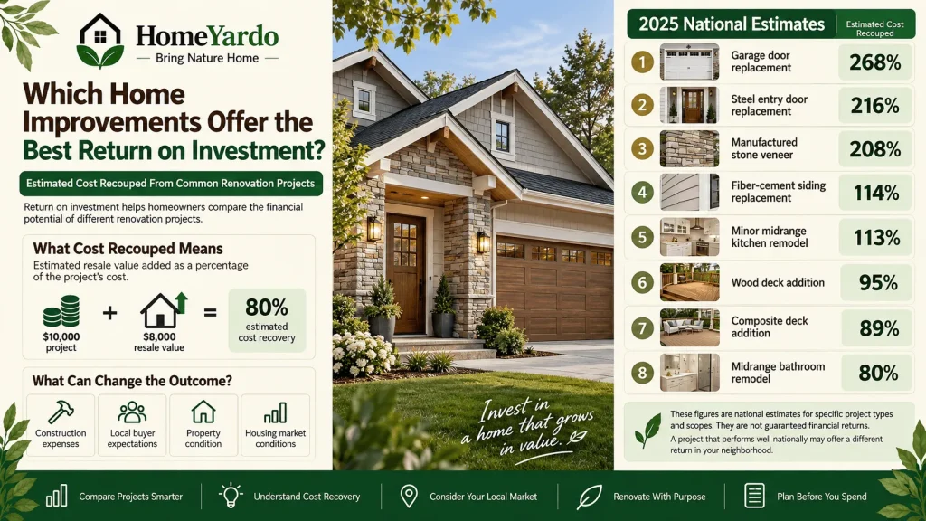 Which Home Improvements Offer the Best Return on Investment