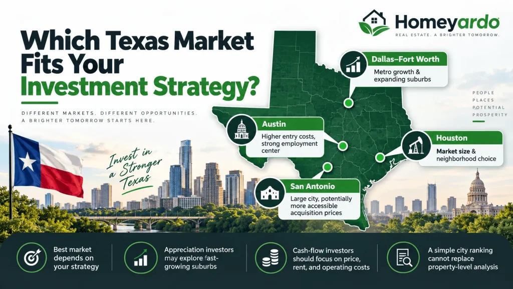 Which Texas Market Fits Your Investment Strategy