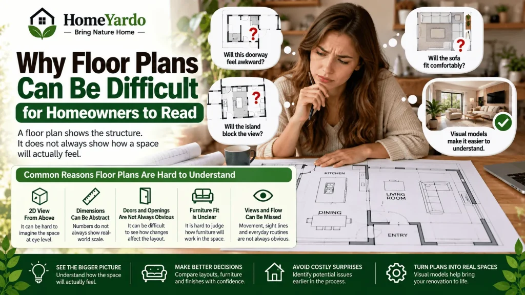 Why Floor Plans Can Be Difficult for Homeowners to Read
