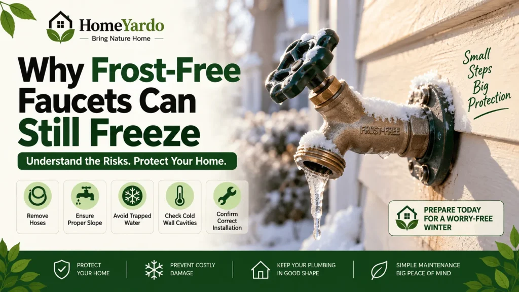 Why Frost-Free Faucets Can Still Freeze