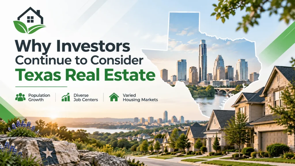 Why Investors Continue to Consider Texas Real Estate