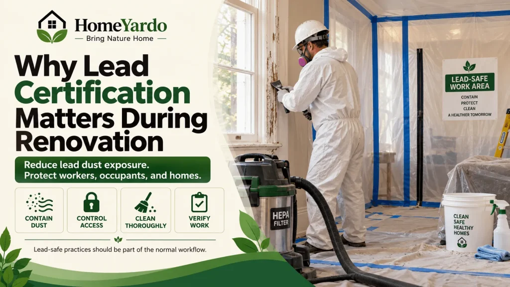Why Lead Certification Matters During Renovation
