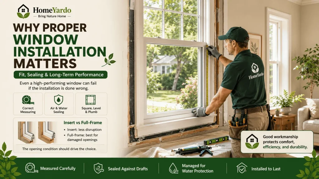 Why Proper Window Installation Matters