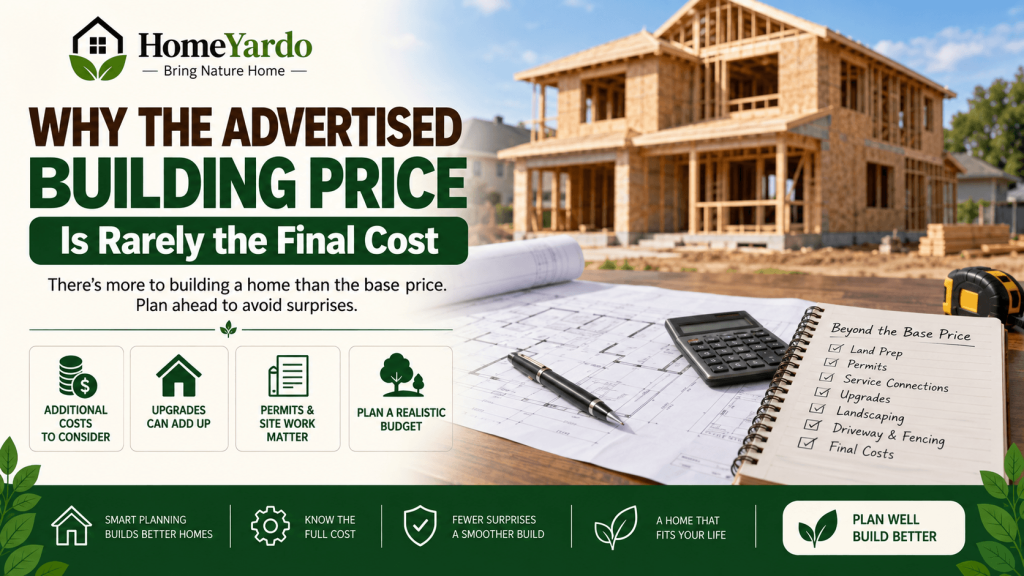 Why the Advertised Building Price Is Rarely the Final Cost