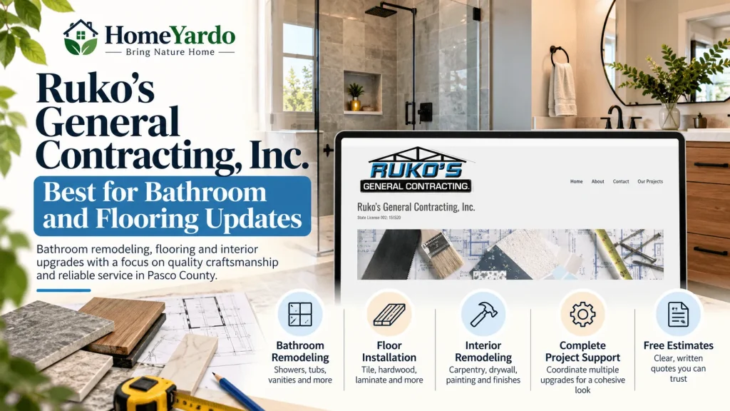 3. Ruko's General Contracting, Inc.: Best for Bathroom and Flooring Updates