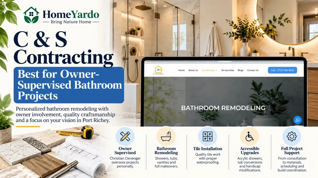 4. C & S Contracting Best for Owner-Supervised Bathroom Projects