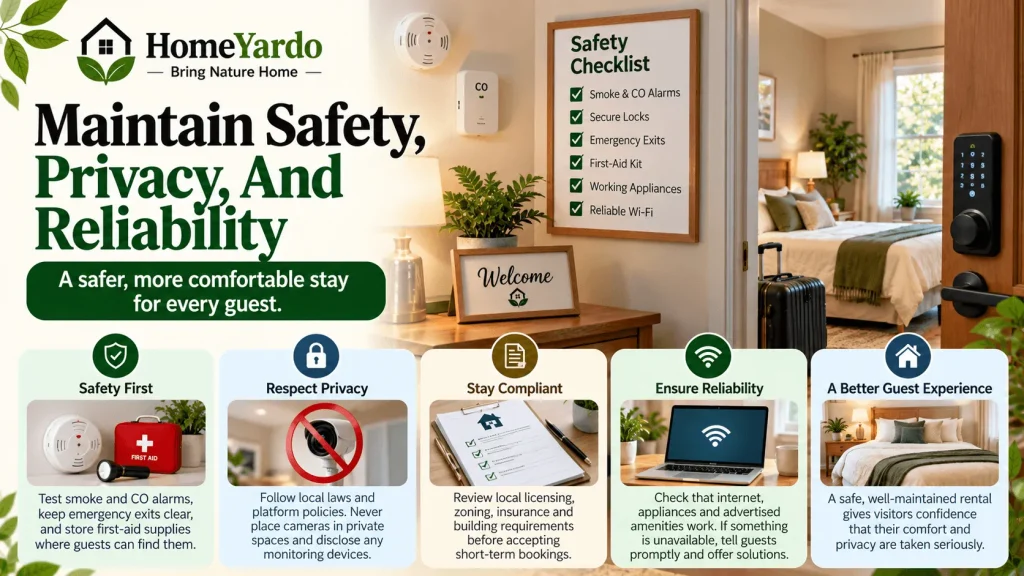 7. Maintain Safety, Privacy, And Reliability