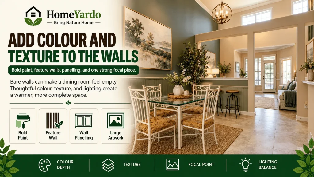 Add Colour and Texture to Walls