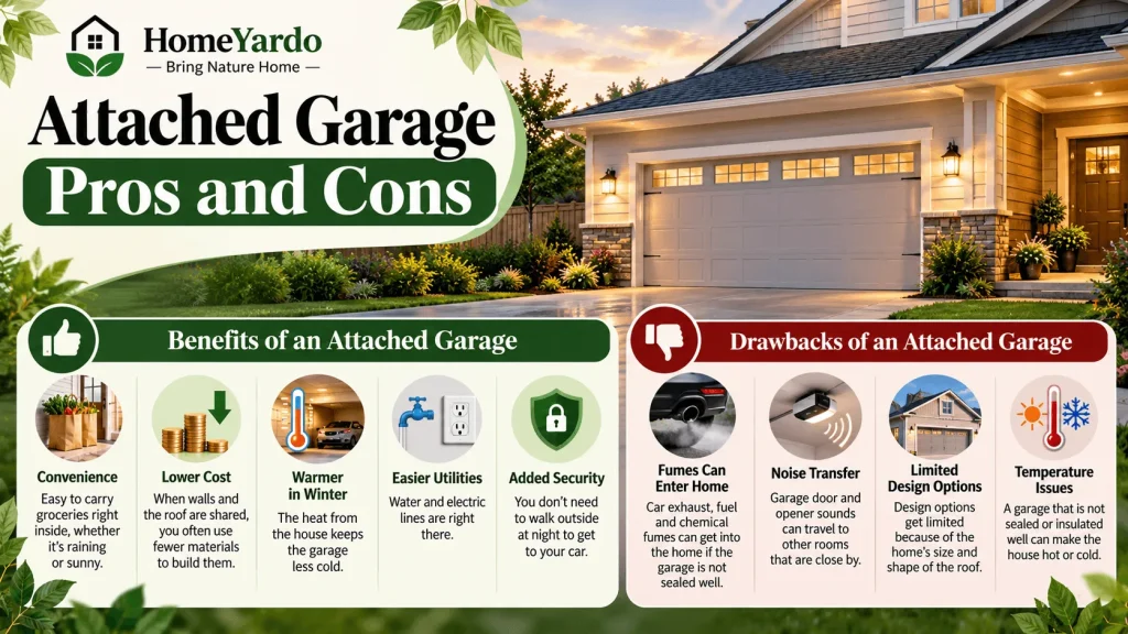 Attached Garage Pros and Cons