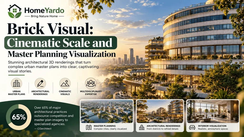 Brick Visual Cinematic Scale and Master Planning Visualizatio