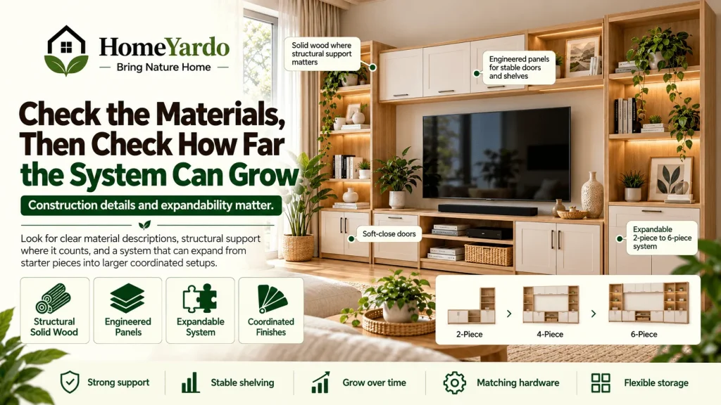 Check the Materials, Then Check How Far the System Can Grow