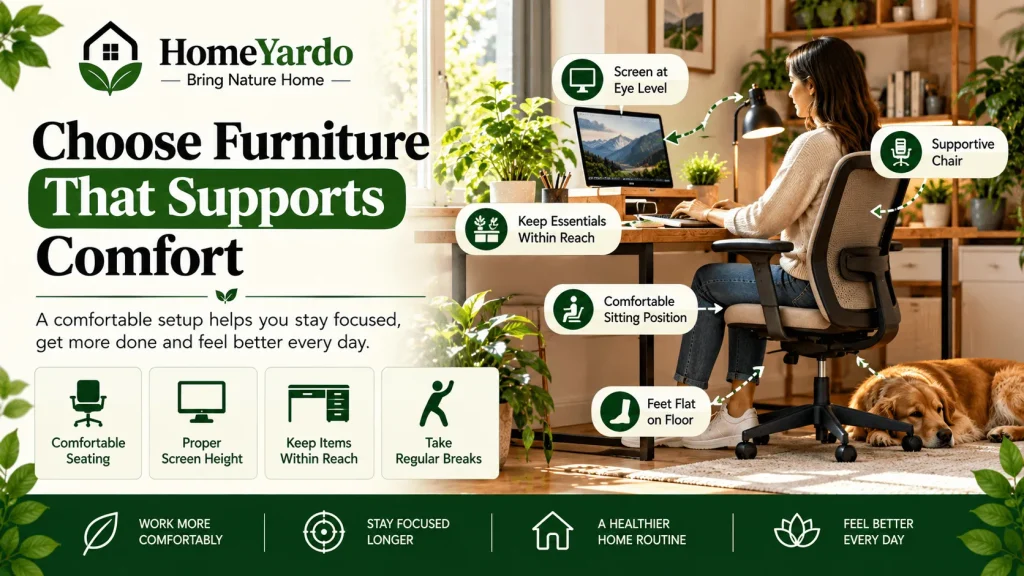 Choose Furniture That Supports Comfort